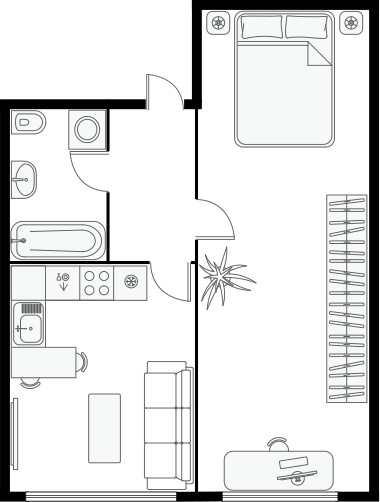 3-Bedroom Floorplan A